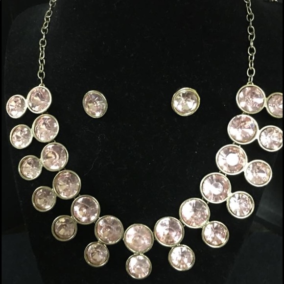 Dillards Jewelry Beautiful Set With Baby Pink Stones Poshmark
